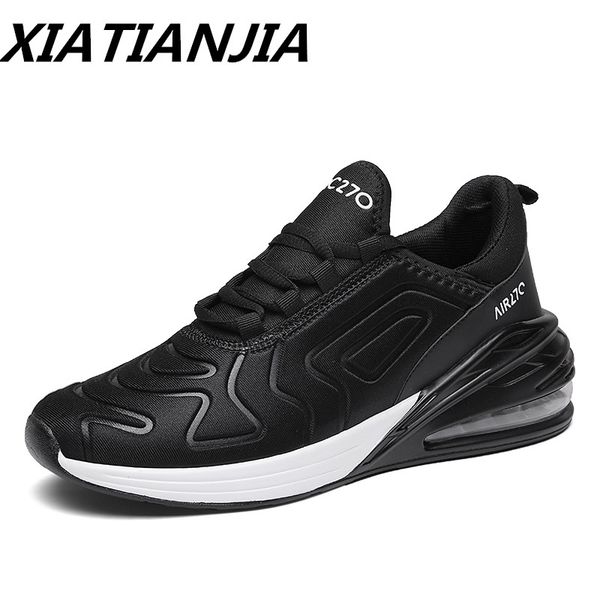 

explosion models new colorful casual air cushion bottom breathable non-slip wear resistant tenis masculino zapatillas hombre, Black