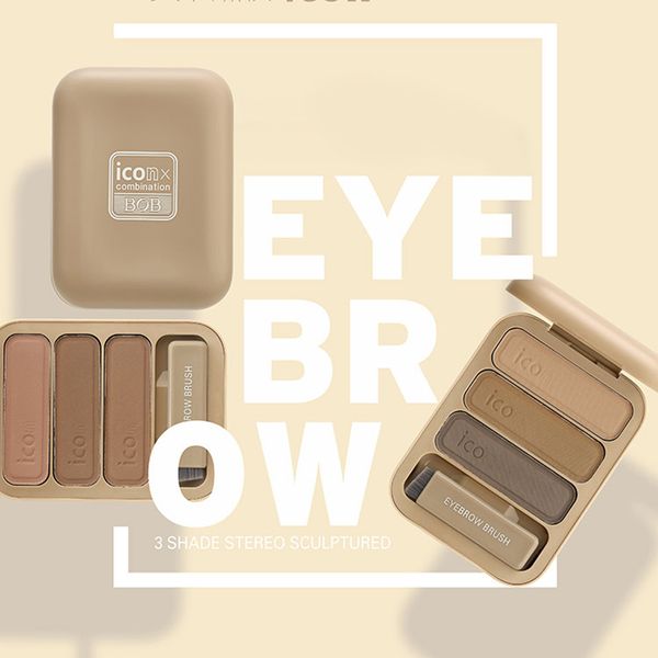 

tres colores estéreo ceja polvo де цвет не duradero не colorante непроницаемой antisudor ceja polvo maquillaje desnudo cosmético venta калье