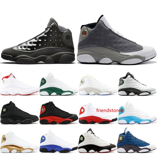 

13 13s cap and gown basketball shoes atmosphere grey for men phantom flint dmp chicago black cat mens trainers sneakers 8-13
