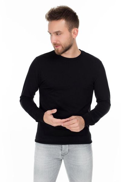 

buratti bike collar sweat men 's sweat 538901, Black