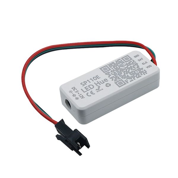 SP110E Bluetooth Pixel Light Controller от приложения для смартфона для WS2812B SK6812 LPD8806 DMX512 1903 RGB/RGBW DC5-12V