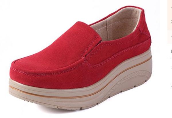 

2019 women's shoes in spring and autumn with new style slope heel round head thick bottom waterproof table @70, Black