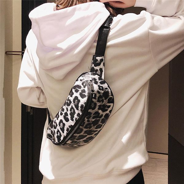 

neutral outdoor zipper leopard print messenger bag sport chest bag waist bolso mujer sac a main bolsa feminina 40ap12