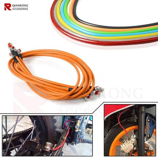 

for 400exc-r 525exc-r 530exc-r motorcycle universally braided brake clutch oil hoses lines pipes cables mot brake hose