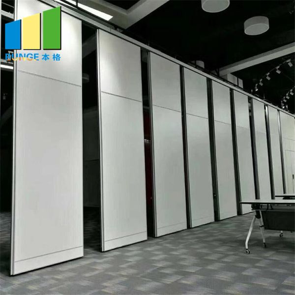2019 Floor To Ceiling Mobile Acoustic Room Dividing System Soundproof Sliding Foldable Removable Wall Partitions For Office From Ebungepartition