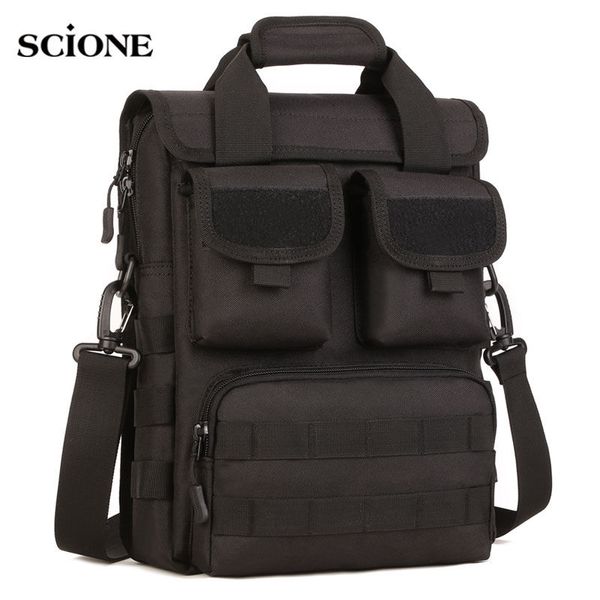 

outdoor tactical shoulder bags toolkit crossbody bag climbing travel camping hunting molle handbag nylon bag xa147wa