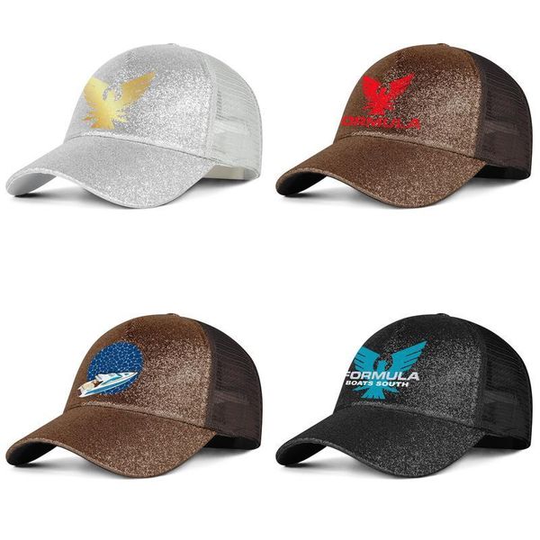 

formula boats south logo white mens and women pony hat cap fitted vintage team classic baseballhats view speed boat water vector, Blue;gray