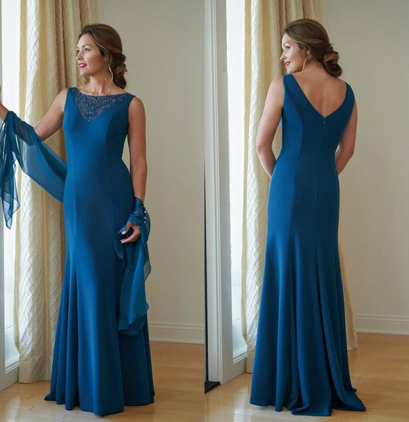 

elegent mermaid jasmine mother of the bride dress jewel neck long sleeve satin crystal ruched wedding guest dresss floor length evening gown, Black;red