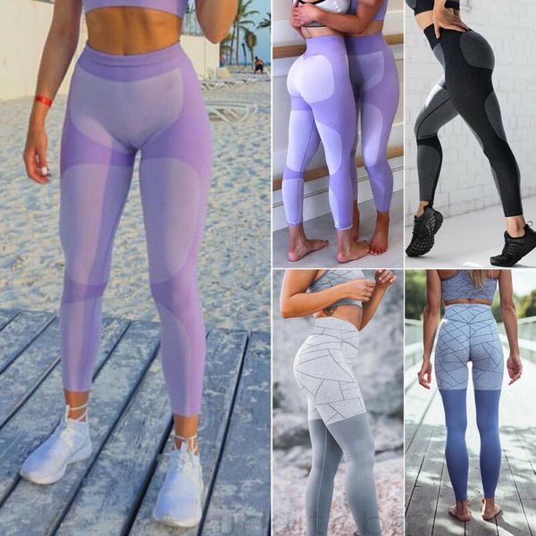 

new women ladies fashion casual comfy leggings push up sport gym skinny leggings fitness trousers size s to l, Black