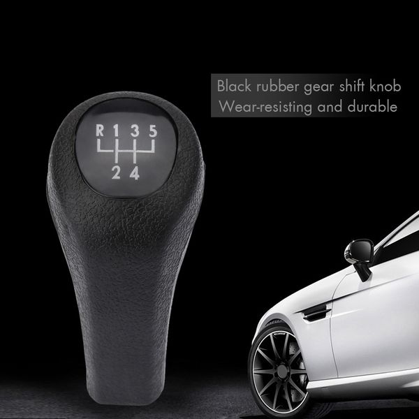 

kkmoon 5 speed black car style manual gear shift knob stick head for e30 e34 e36 e38 e39 e46