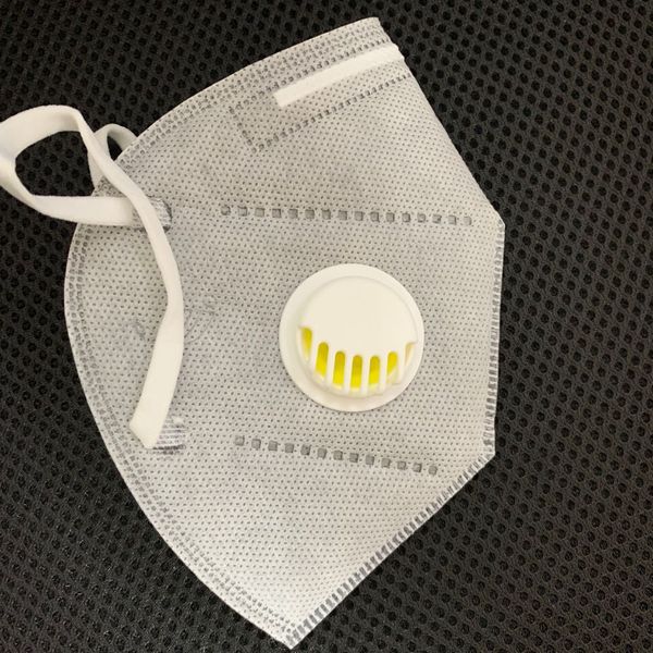 

kn95 n95 ce fda approved with valve anti dust face mask folding ffp2 with valve n95 protective dustproof pm2.5 masks individual package