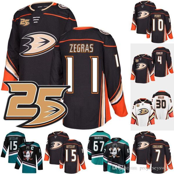 

Trevor Zegras Anaheim Ducks 25th Jersey Ryan Getzlaf Ryan Kesler Rickard Rakell Corey Perry Adam Henrique John Gibson Chad Johnson Cam Fowle
