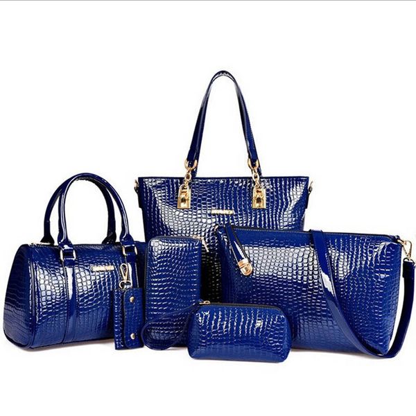 

fashion new six-piece different size bags women's handbag ladies bag