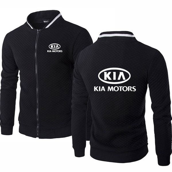 

spring autumn men's baseball jacke men for kia motors car print cotton men's baseball jacket sweatshirts k