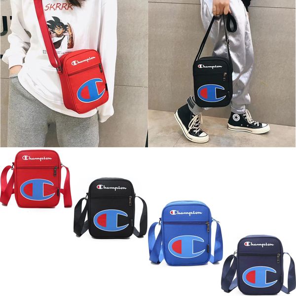 

Чемпион Сумки На Ремне Холст Сумка Почтальона Сумочки Мужчины Женщины Сумка Грудь Талии Сумки Унисекс Путешествия Забавный Пакет Горячей B3291