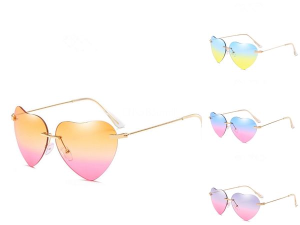 

imixlot близорукость клип на сердцевидные солнцезащитные очки без оправы клип очки поляризованные линзы uv400 подходит оптическое стекло fil, White;black