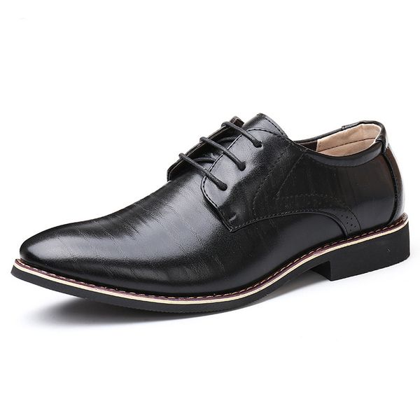 

мђжин oxfords кожи бѬианкой еѬна ин обђв Ѭђной ђдобне оѬмалне пла, Black