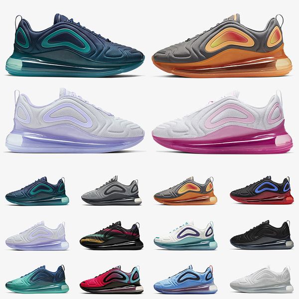 Compre Nike Air Max 720 Zapatos Para Correr Azul Void Nike Air Max 97 Triple Blanco Blanco Wolf Gris Negro