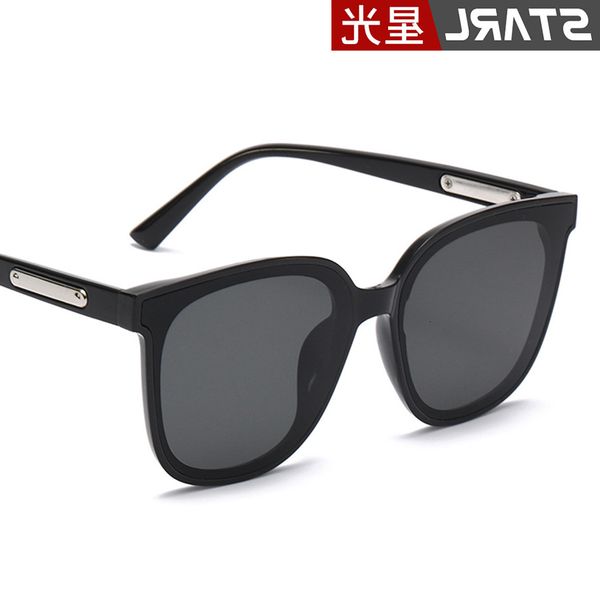 

2019gm li glasses yifeng sun thin face ins солнцезащитные очки 1943, White;black
