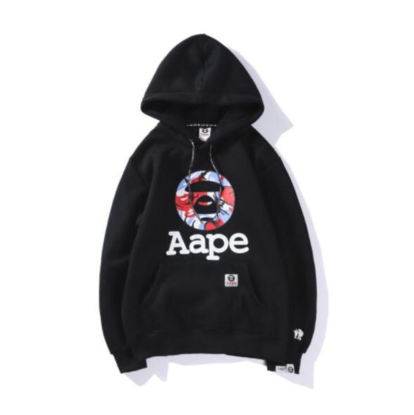 

2019 fashion brand hoodie for mens sweatshirts with letters patterns spring autumn long sleeve mens hoodies clothing m-xl dh_fila, Black