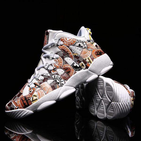 

men's fashion casual shoes high sneaker 2020 spring new trend men shoes comfortable non-slip walking shoes