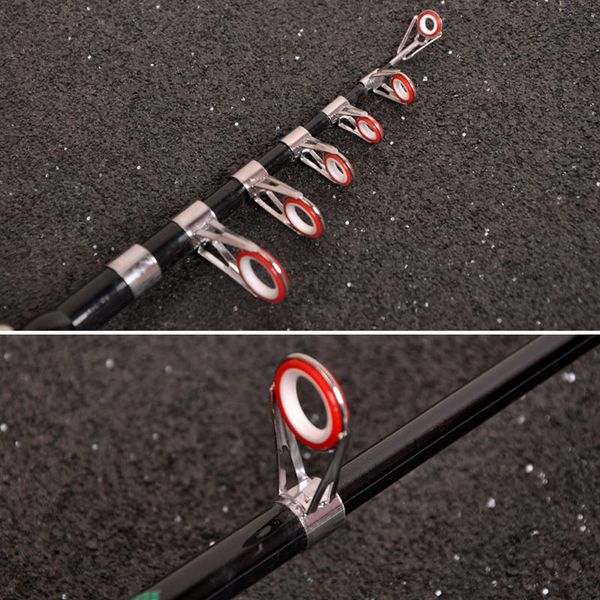 

newly fishing rod retractable travel spinning reel fishing pole sd669