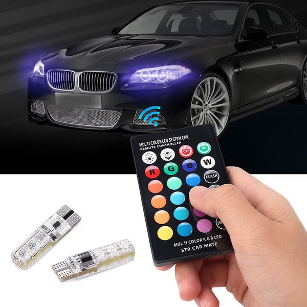

t10 car dashboard light car wedge light beads durable side for side