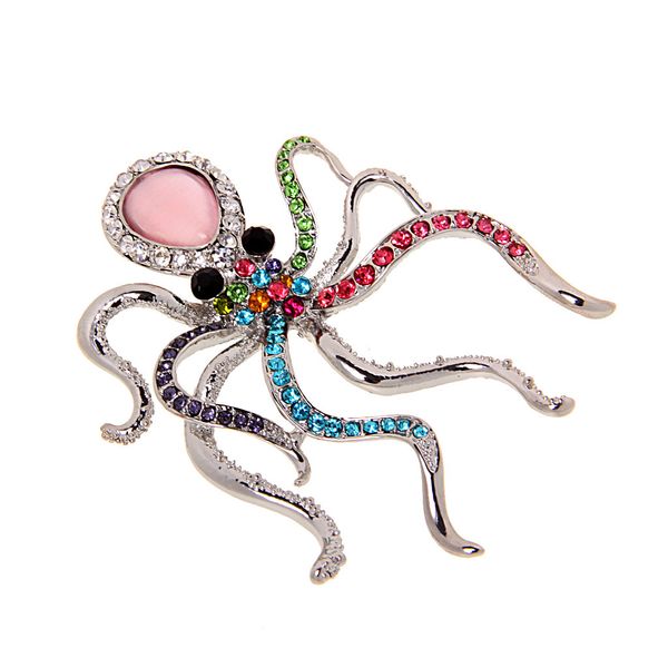 

fashion costume pin jewellry rhinestone crystal ocs brooch pin for women, Gray