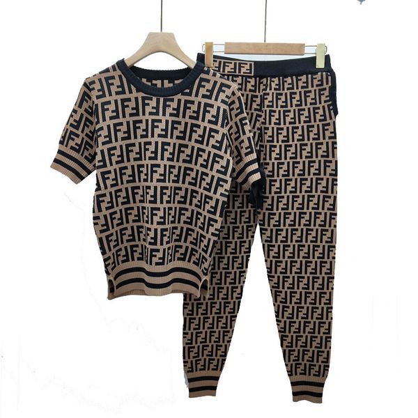 

spot quality explosion ice card color short sleeve strap bow knit f feet pants set, Gray