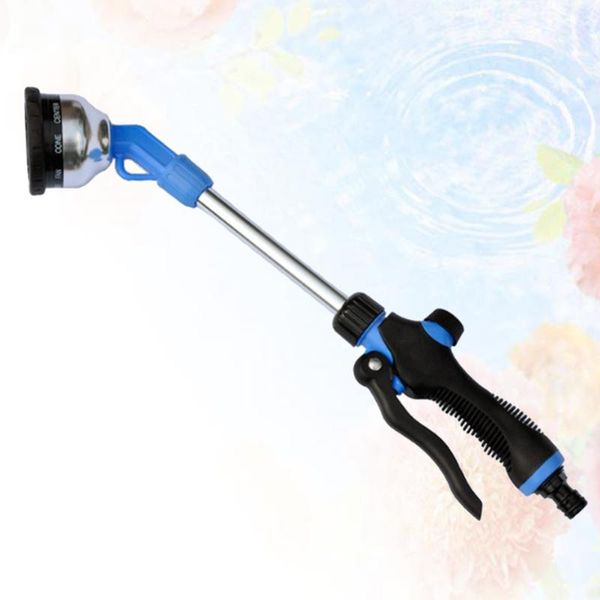 

1pc gardening water spray shooter long pole 9 functions sprayer multi-state garden watering device adjustable watering flower sp