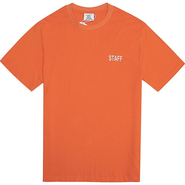 

VETEMENTS STAFF 3M Reflective T-shirt Designer Summer Men Hip Hop O Neck Short Sleeve Casual Loose Black White TShirt