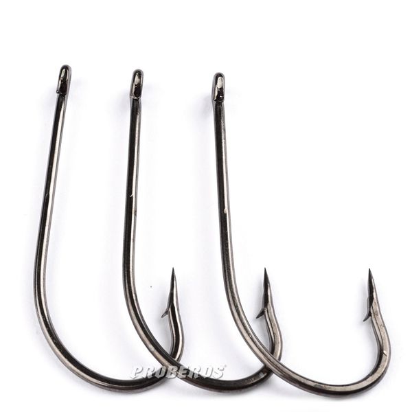 

10pcs/lot high carbon steel barbed hook fishing hooks with soft worm fishhooks lure worms pond fishing accessorires