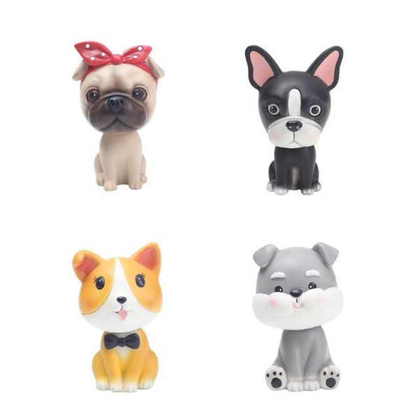 

cute cartoon shaking head toy car decoration car dashboard decoration
