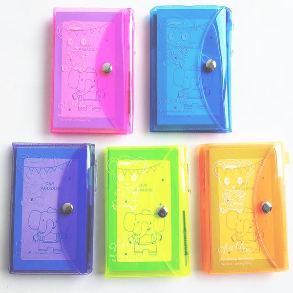 2019 fluorescent color notebook tri fold book with ballpoint pen notepad diary book exercise school supply from huweilan 34 33 dhgate com trifold book