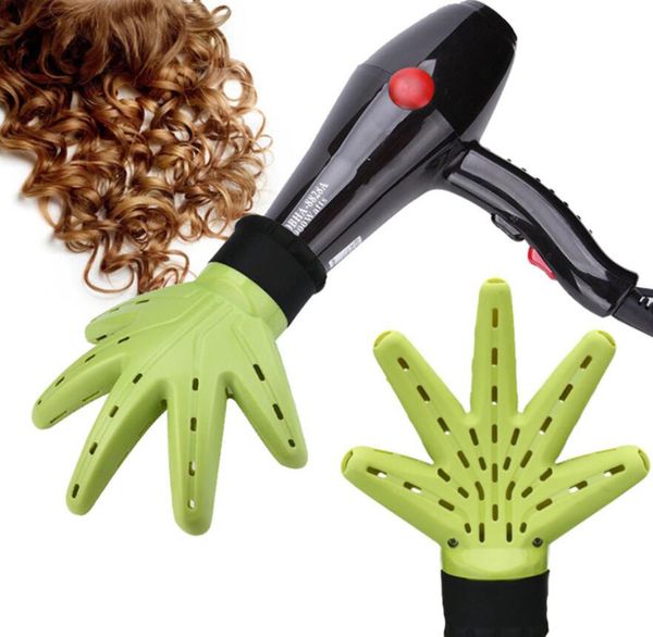 2019 New Green Color Hair Dryer Diffuser Hand Type Wind Blower