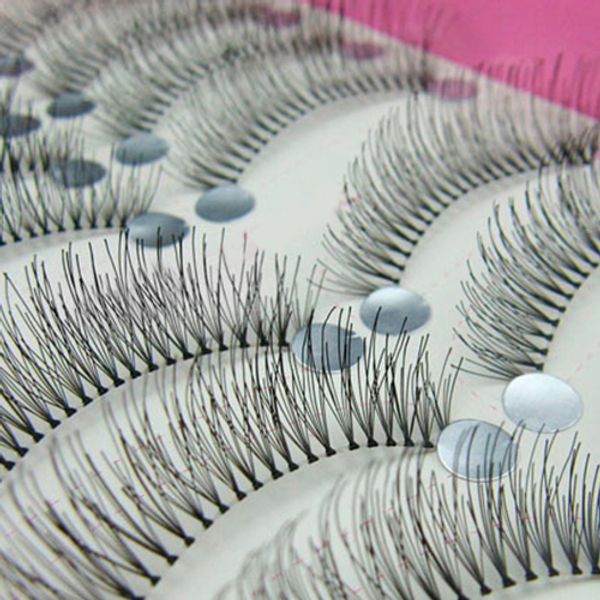

2016 10pairs man-made long thick false eyelashes fake eye lashes voluminous makeup set 8lzb