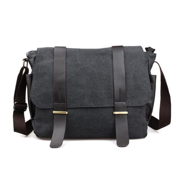 

briefcase men messenger bags vintage canvas shoulder bag mens buisness bag attache 14 inch lapcase office briefcase
