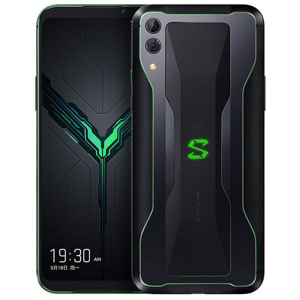 Оригинальный мобильный телефон Xiaomi Black Shark 2 4G LTE, игровой, 6 ГБ ОЗУ, 128 ГБ ПЗУ, процессор Snapdragon 855, восемь ядер, 6,39 дюйма, полноэкранный режим, 48 МП, смарт-мобильный телефон