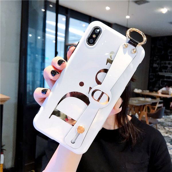 

ТПУ с кронштейном чехлы мода Париж показать чехлы для iPhone 6 7 8 6s 8Plus XR XS MAX Роскошные