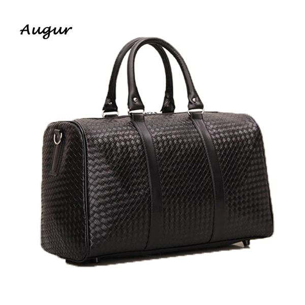 

fashion woven portable shoulder bag travel bag travel luggage large capacity tote men and women 3377
