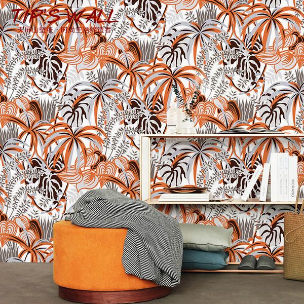 

classic dense forest non-woven moisture-proof wallpaper room bedroom decorative wallpaper