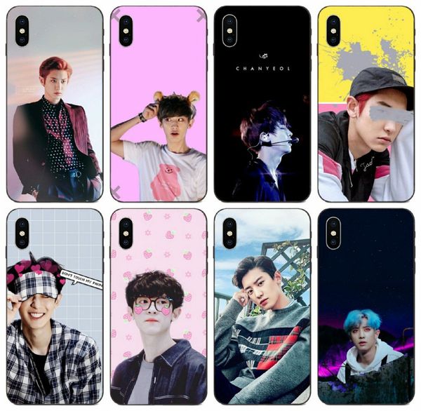 

tongtrade] popular korea kpop exo group d.o chanyeol case for iphone 11 pro x xs max xr 8 7 6s 5s 5c 5 samsung j3 huawei nova 5t cover case