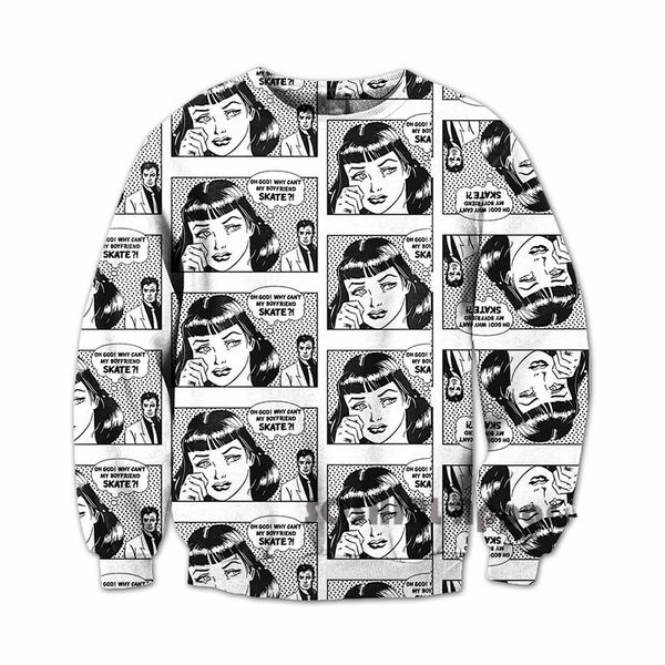 

anime letter why can't my boyfriend skate sweatshirt men women 3d print 3d long sleeve tracksuit pullover outerwear casual b176, Black