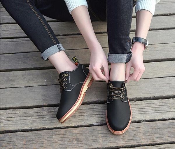 

fashion men casual shoes khaki black blue brown business working shoes comfortable outdoor flats men sport shoes size 40-45