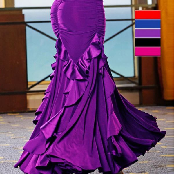 

womens flamenco skirts for women skirt for girls child costume red blue black dresses children spanish dance dresses dancer, Black;red