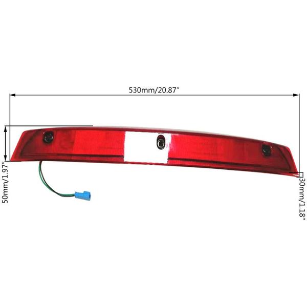 

yam car tail light high mount 3rd rear third brake light slamp for w639 u1jf