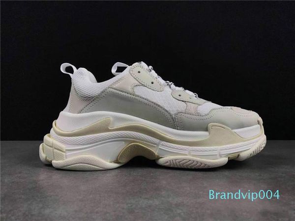 

2020multi triple s designer low new arrival sneaker 1combination soles boots men womens runner shoes sports casual shoe, Black
