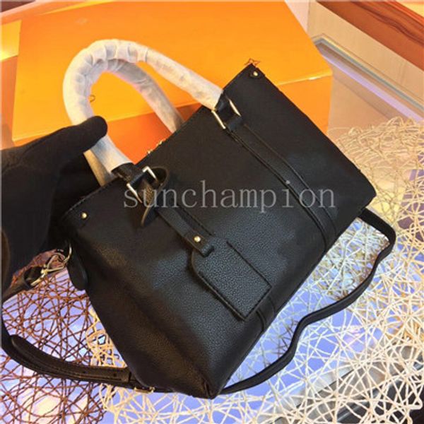 

new embossed design luxury handbags purses luis vuiton open handbag bb monogram brown handbag women platform shoulder bags date code