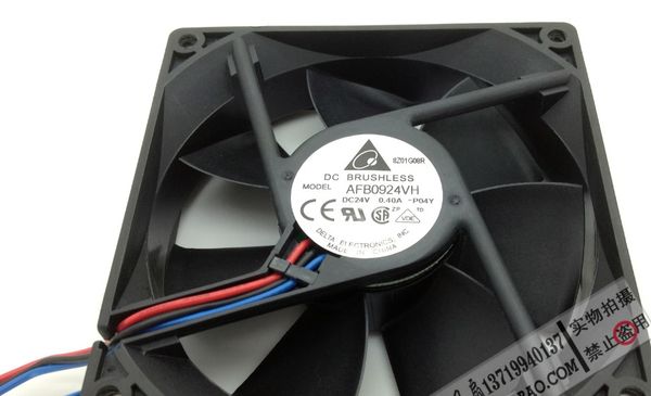 

оптовая немецкий оригинальный delta afb0924vh 9025 9 см 24 в 0.4 a вентилятор охлаждения