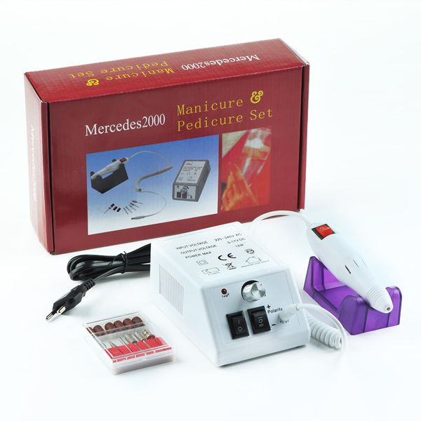 

professional electric acrylic nail drill file machine kit bits manicure eu us plug 88